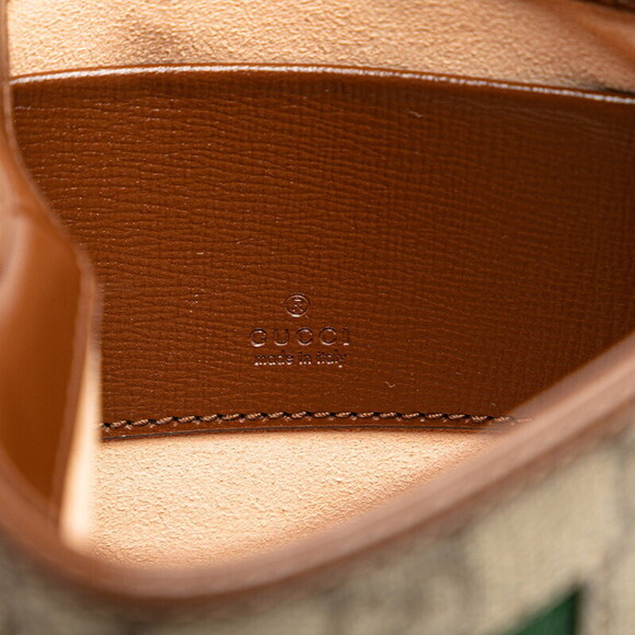 Gucci Jackie GG Supreme Ophidia Shoulder Bag Beige Multi Leather - Picture 7 of 8